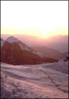 il Brenta con la neve