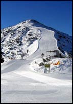 il Brenta con la neve